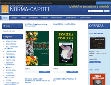 Tablet Screenshot of norma-capitel.com
